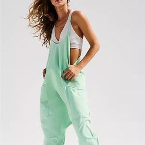 Free People Hot Shot Onesie in Pistachio - Size Large
